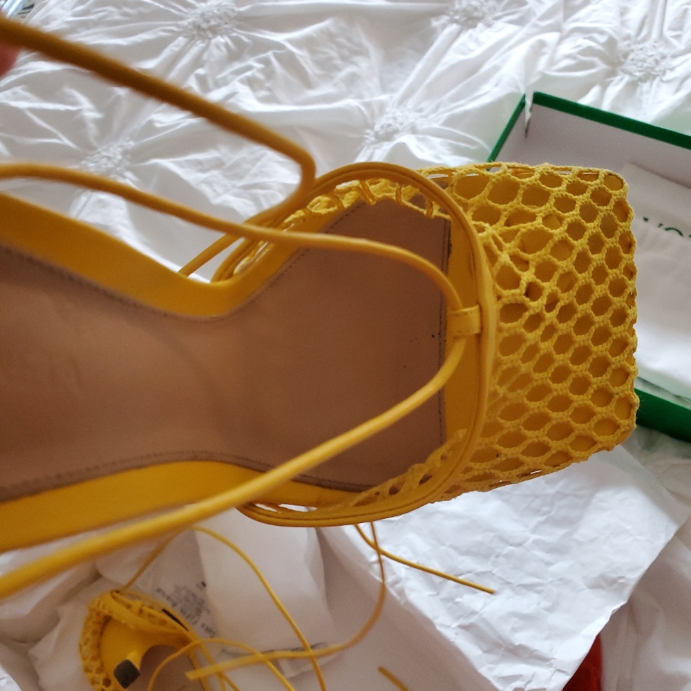 Bottega Veneta Lace-up mesh pumps - Picture 4 of 16